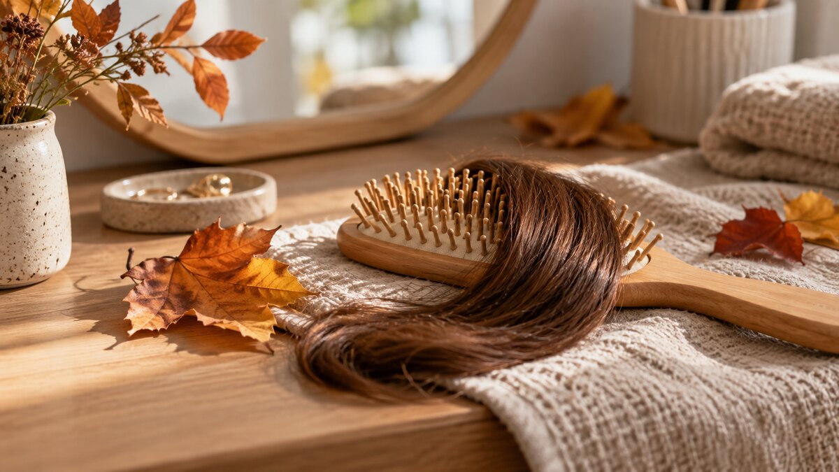 Caduta dei capelli in autunno: cause e cosa fare