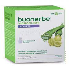 BUONERBE MICROCLISMI ADULTI 6 PEZZI X 10 G (lunga scadenza) - Farmacianuova.eu