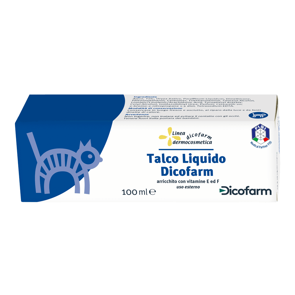 DICOFARM TALCO LIQUIDO 100 ML - Farmacianuova.eu