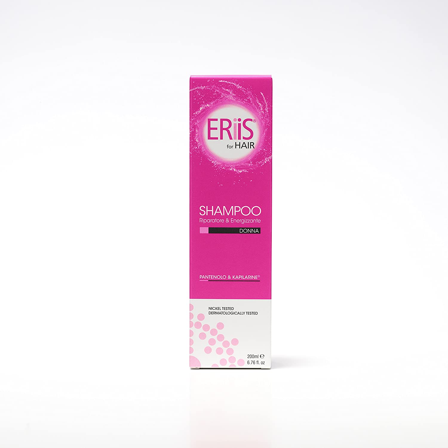 ERIIS SHAMPOO ANTI-CADUTA DONNA 200ML Shampoo riparatore con Pantenolo e Kapilarine® Flacone da 200 ml - Farmacianuova.eu