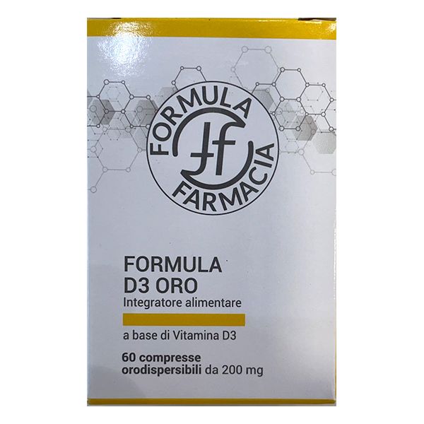 FORMULA D3 ORO 60 COMPRESSE - Farmacianuova.eu
