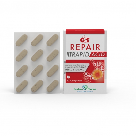 GSE REPAIR RAPID ACID 12 COMPRESSE - Farmacianuova.eu