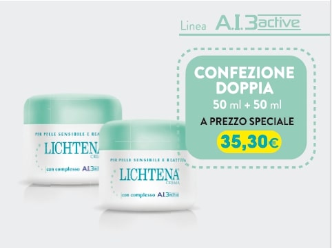 LICHTENA CREMA CON COMPLESSO AI3ACTIVE PROMO 2 X 50 ML - Farmacianuova.eu
