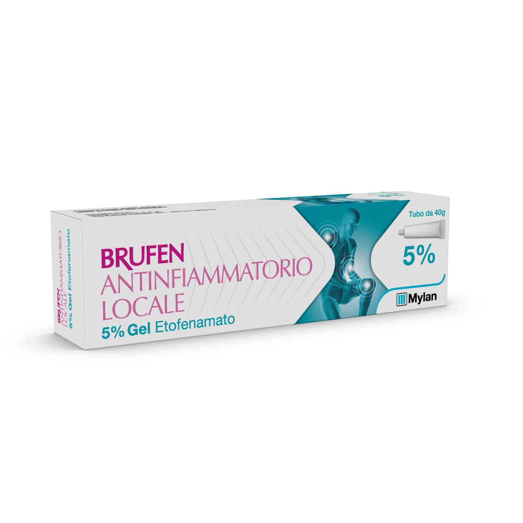 BRUFEN ANTINFIAMMATORIO GEL 40G 5% - Farmacianuova.eu