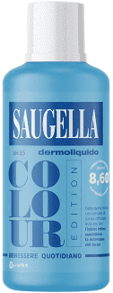 SAUGELLA DERMOLIQUIDO COLOUR EDITION DETERGENTE INTIMO 500 ML - Farmacianuova.eu