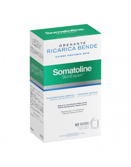 SOMATOLINE SKIN EXPERT BENDE SNELLENTI DRENANTI KIT RICARICA - Farmacianuova.eu