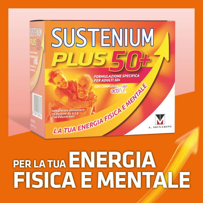 SUSTENIUM PLUS 50+ 16 BUSTINE - Farmacianuova.eu