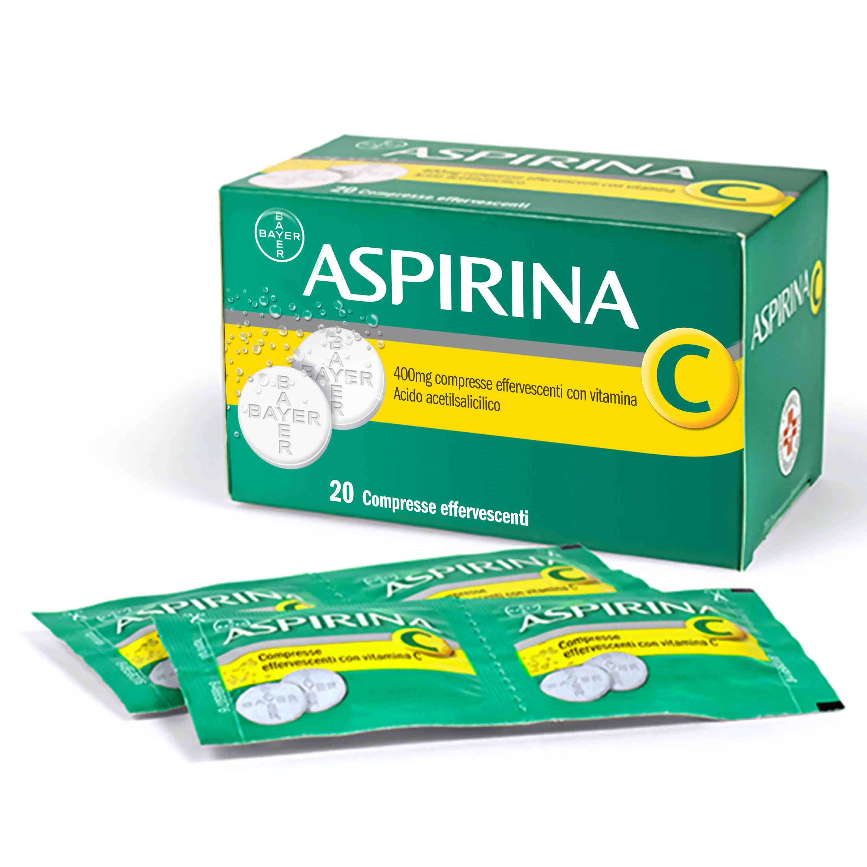 ASPIRINA C*20CPR EFF 400+240MG - Farmacianuova.eu
