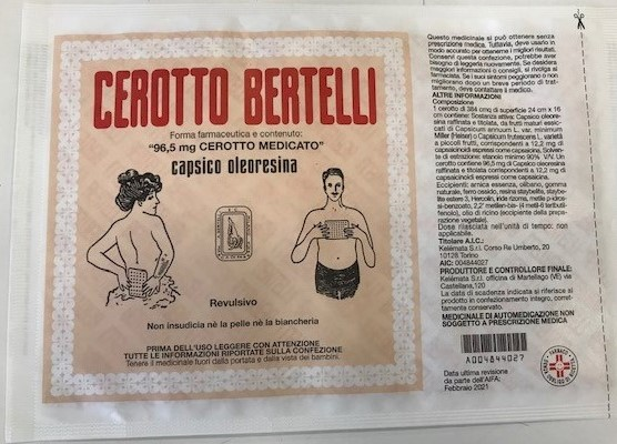 CEROTTO BERTELLI*GRANDECM16X24 - Farmacianuova.eu