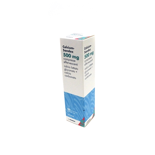 CALCIUM SANDOZ*20CPR EFF 500MG - Farmacianuova.eu