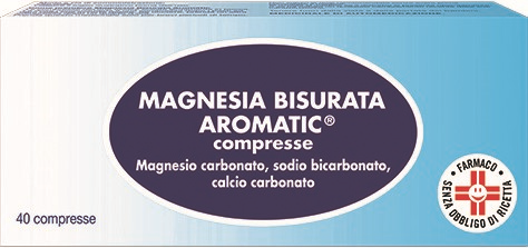 MAGNESIA BISURATA AROM*40CPR - Farmacianuova.eu