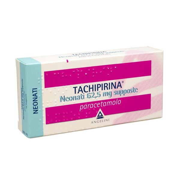 TACHIPIRINA*NEO 10SUPP 62,5MG - Farmacianuova.eu