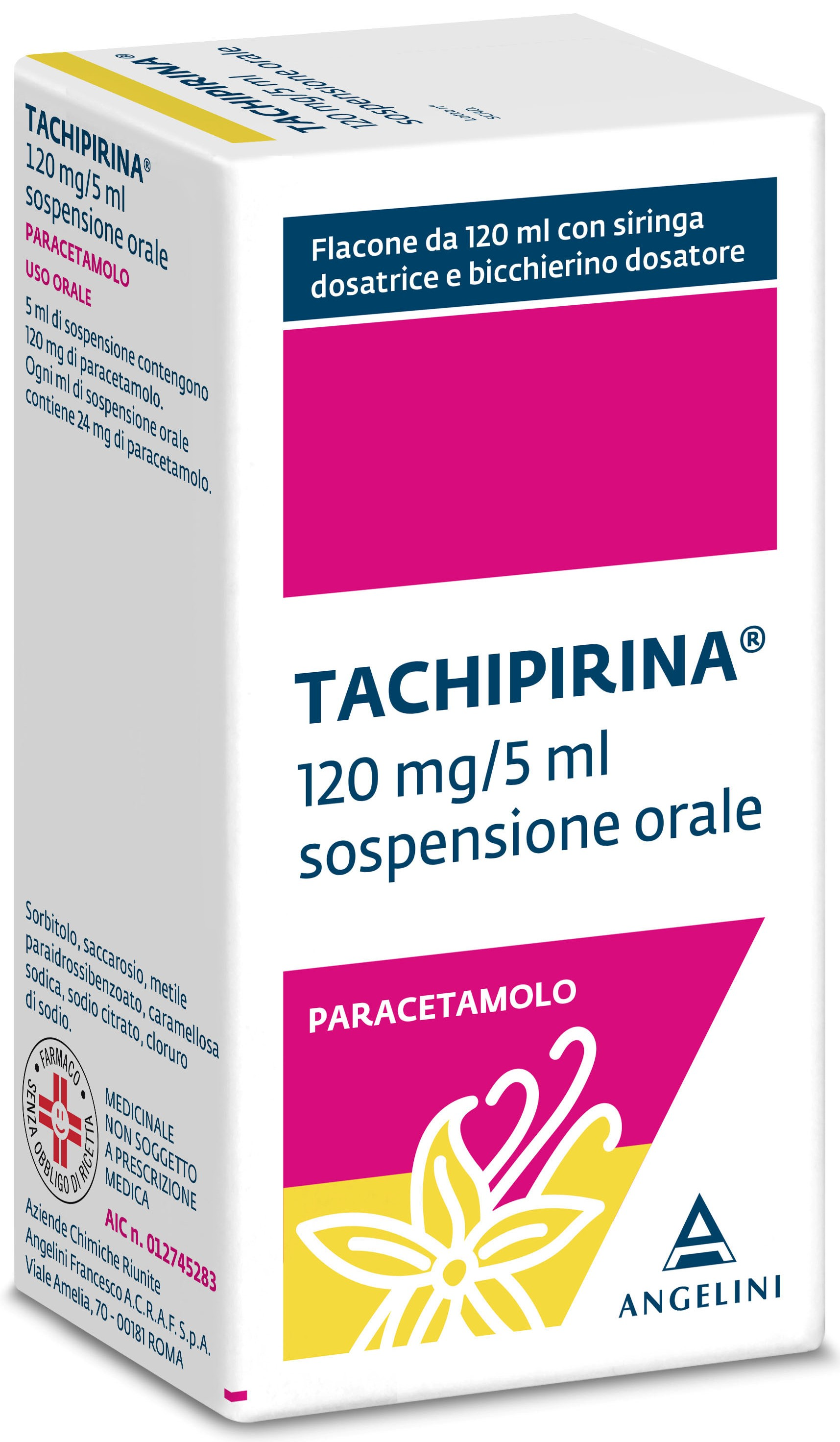 TACHIPIRINA*SOSP 120ML VAN/CAR - Farmacianuova.eu