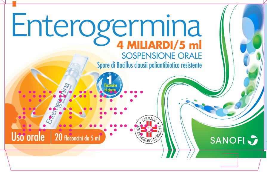 ENTEROGERMINA*OS 20FL 4MLD 5ML - Farmacianuova.eu