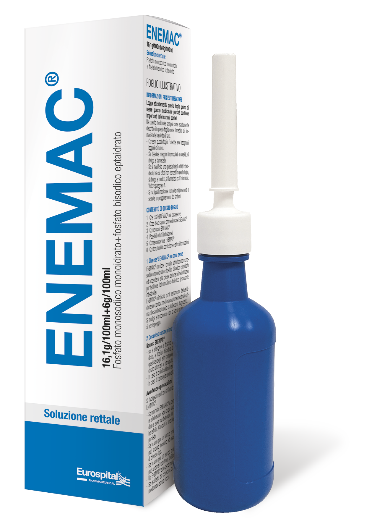 ENEMAC*FL 130ML 16,1+6/100ML - Farmacianuova.eu