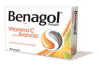 BENAGOL VIT C*16PAST ARANCIA - Farmacianuova.eu