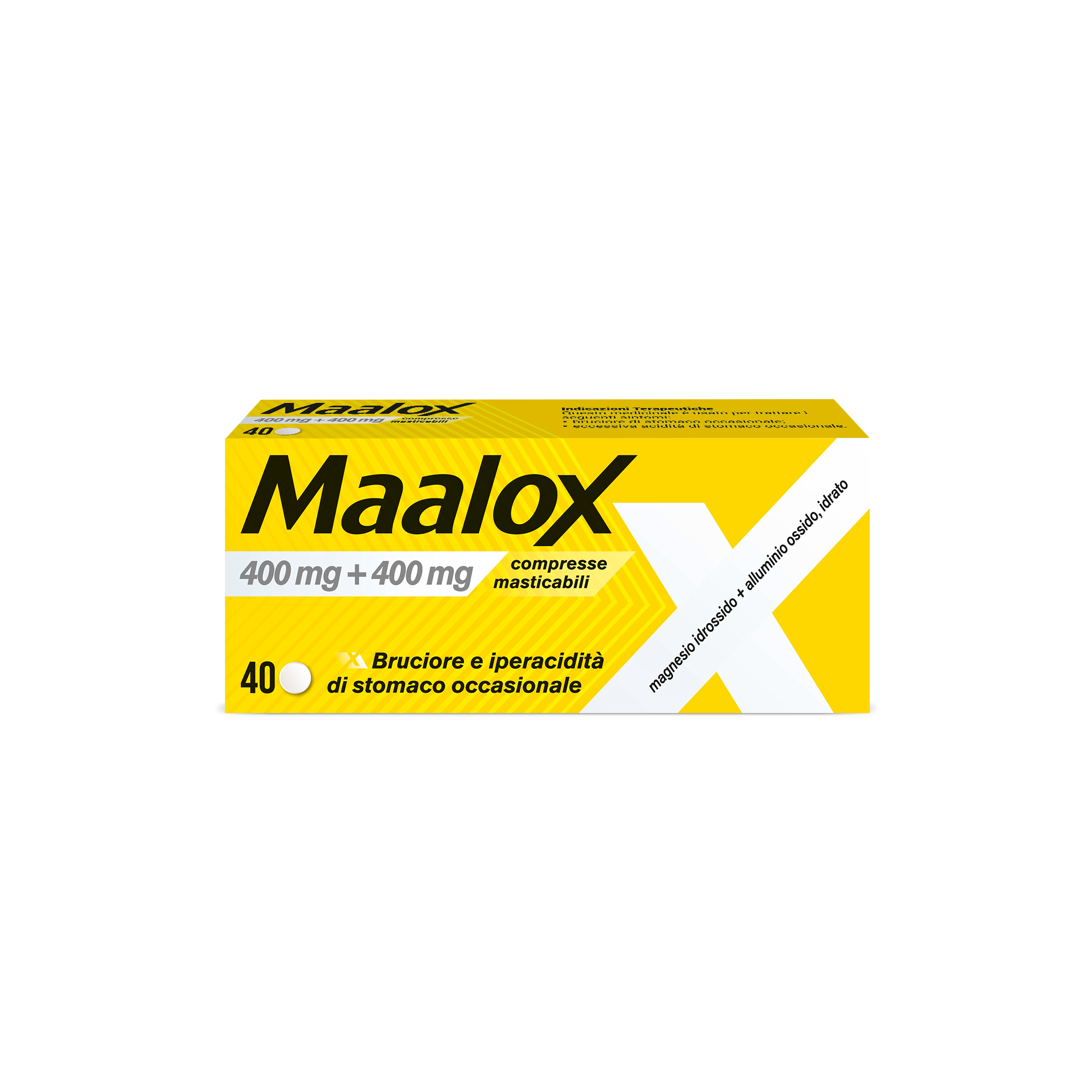 MAALOX*40CPR MAST 400MG+400MG - Farmacianuova.eu