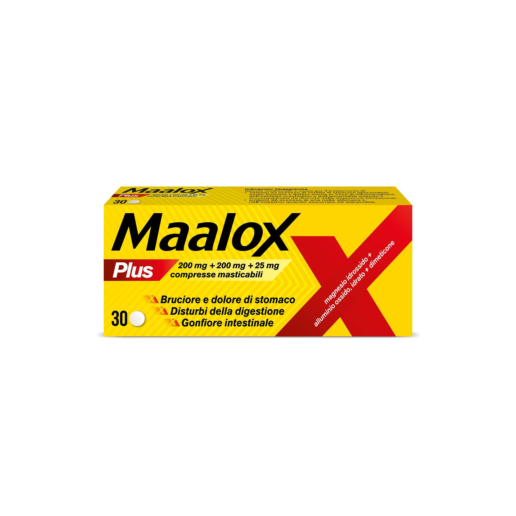 MAALOX PLUS*30CPR MAST - Farmacianuova.eu