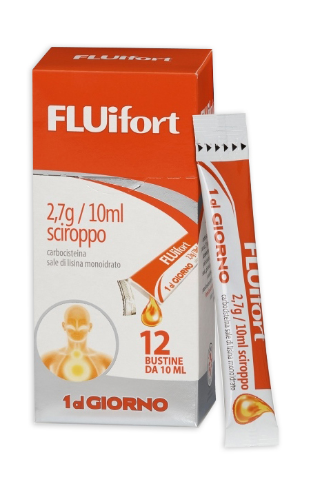 FLUIFORT*SCIR 12BUST 2,7G/10ML - Farmacianuova.eu