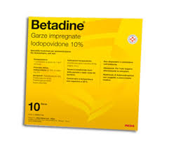 BETADINE*10GARZE IMPREGN 10x10 - Farmacianuova.eu
