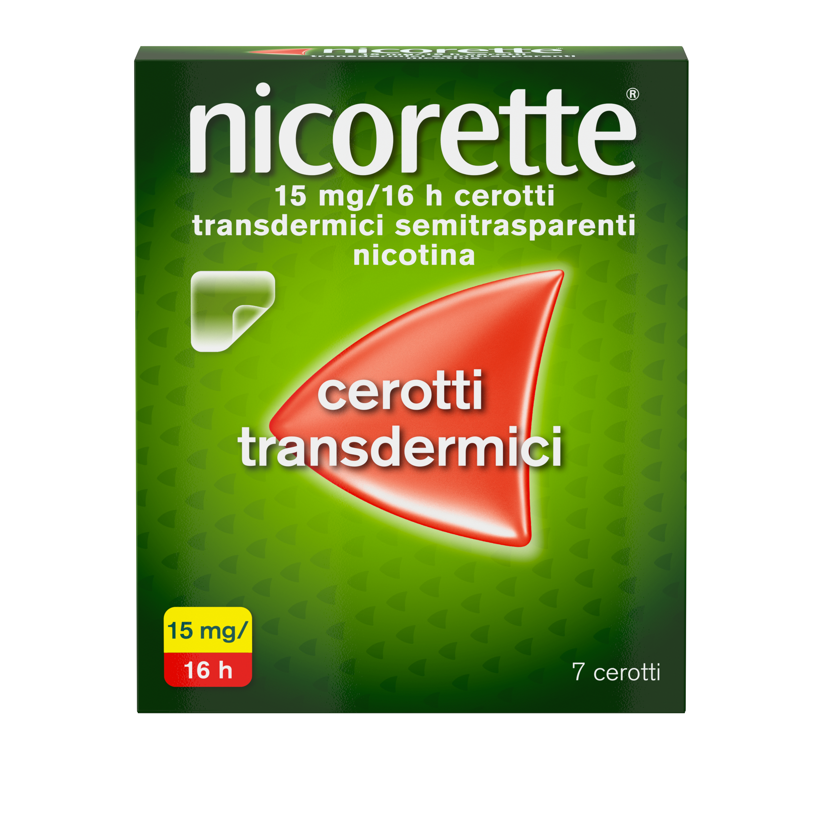 NICORETTE*7CER TRANSD 15MG/16H - Farmacianuova.eu
