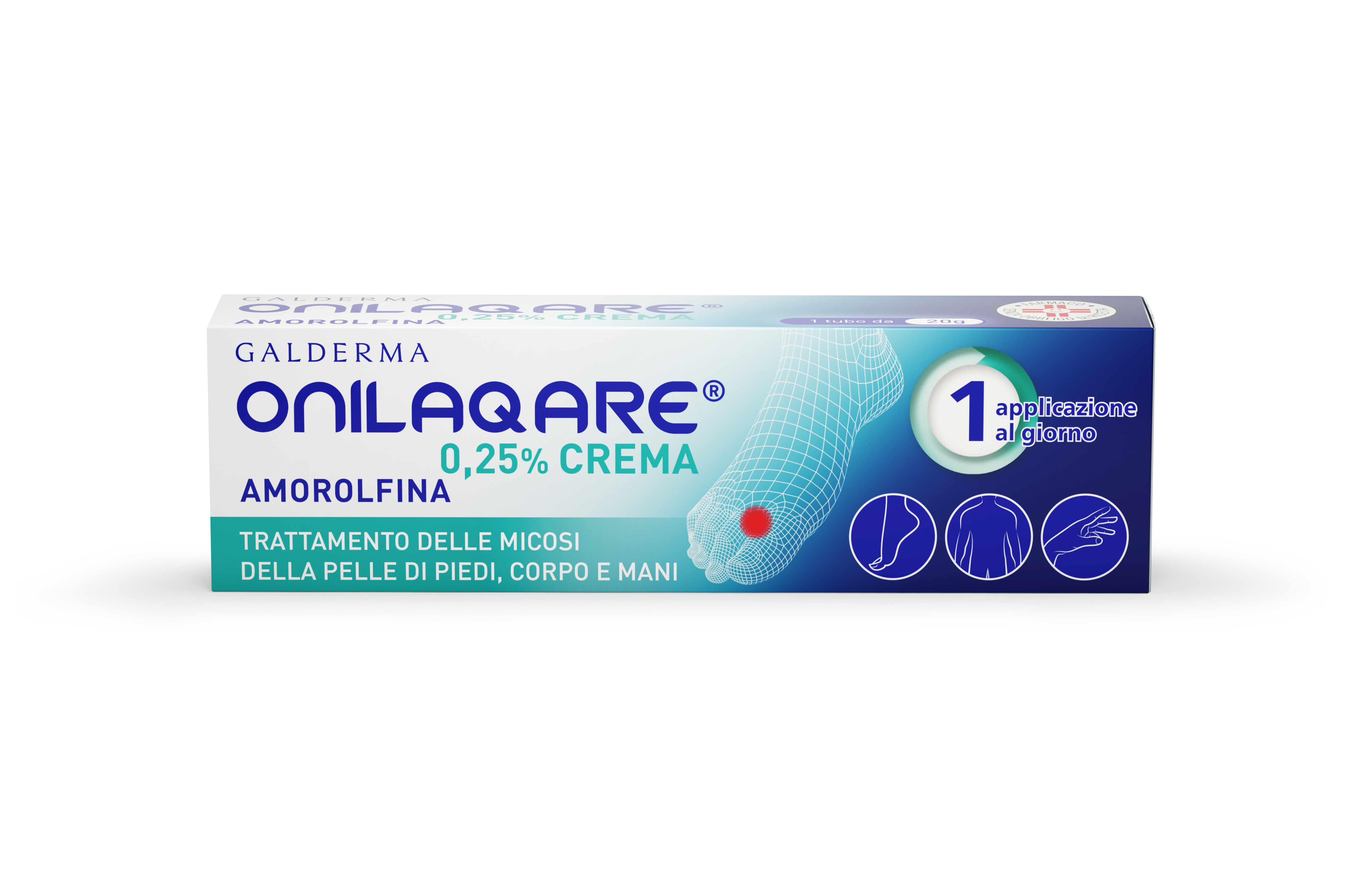 ONILAQARE*DERM CREMA 20G 0,25% - Farmacianuova.eu