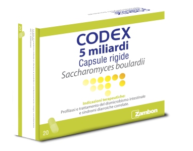 CODEX*20CPS 5MLD 250MG BLISTER - Farmacianuova.eu