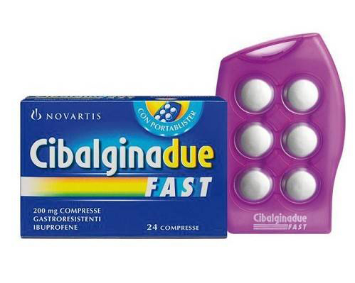 CIBALGINA DUE FAST*24CPR 200MG - Farmacianuova.eu