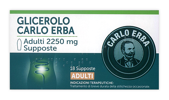 GLICEROLO*AD 18SUPP 2250MG - Farmacianuova.eu