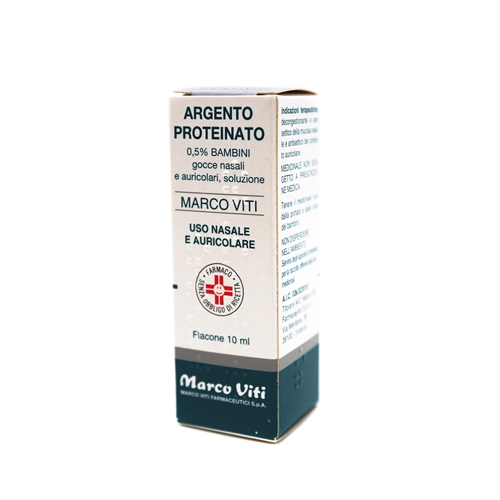 ARGENTO PROTEINATO*0,5% 10ML - Farmacianuova.eu
