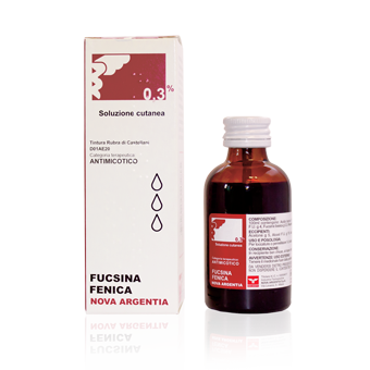 Fucsina Fenica NOVA ARGENTIA 0,3% Soluzione Cutanea 30ml - Farmacianuova.eu