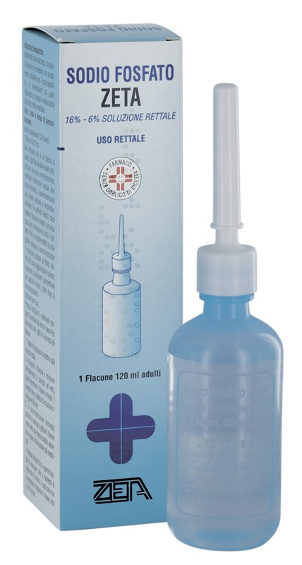 SODIO FOSFATO ZETA*RETT 120ML - Farmacianuova.eu