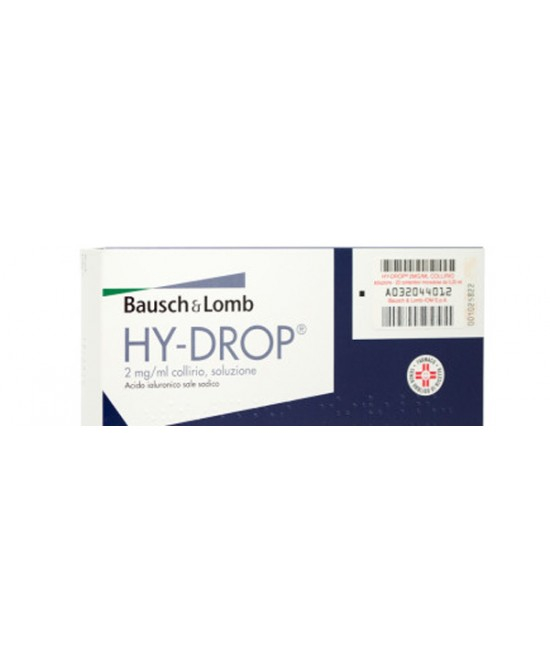 Bausch & Lomb Hydrop Collirio 20 Monodosi Da 0,25ml - Farmacianuova.eu