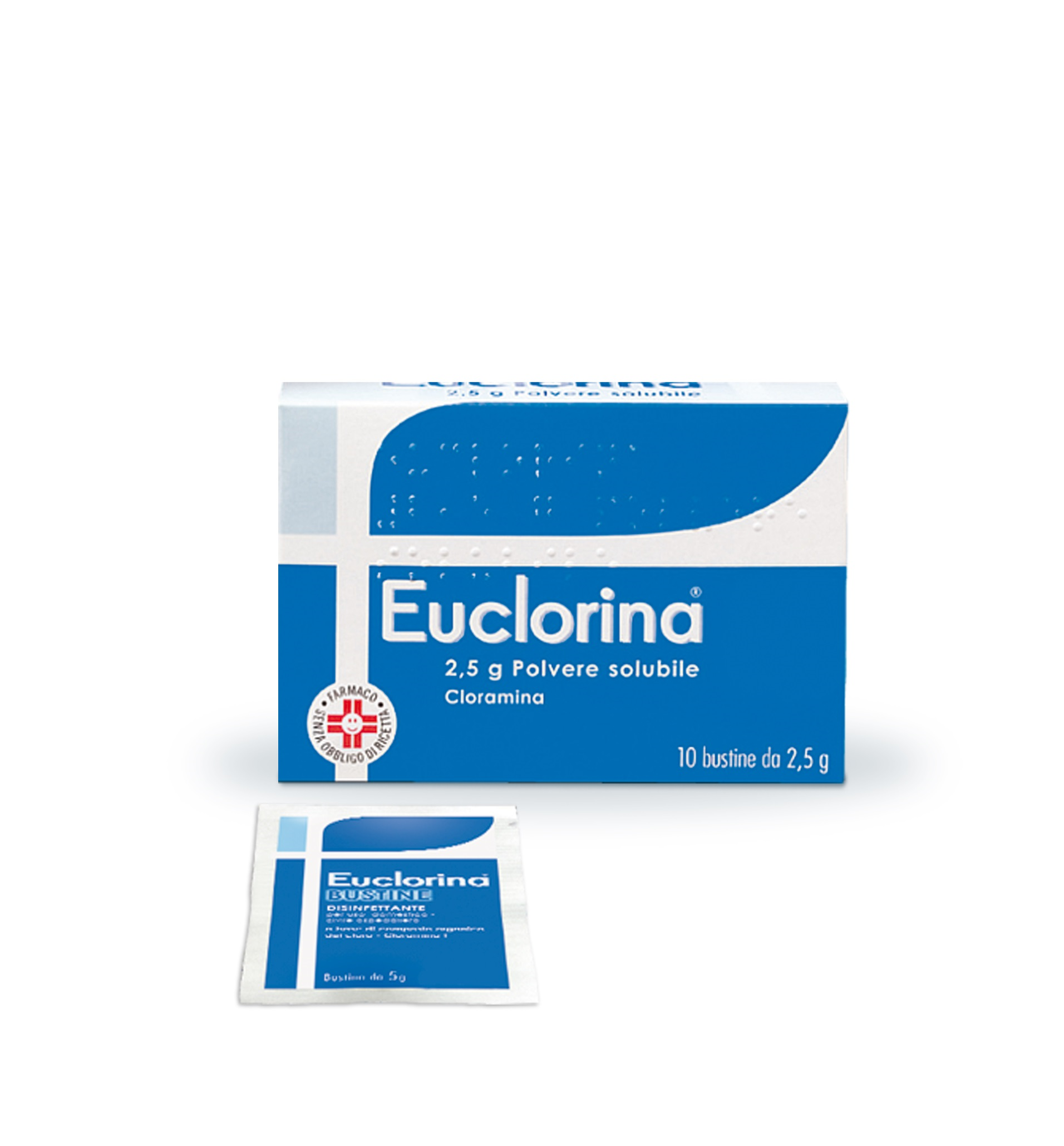 EUCLORINA*POLV SOL 10BUST 2,5G - Farmacianuova.eu