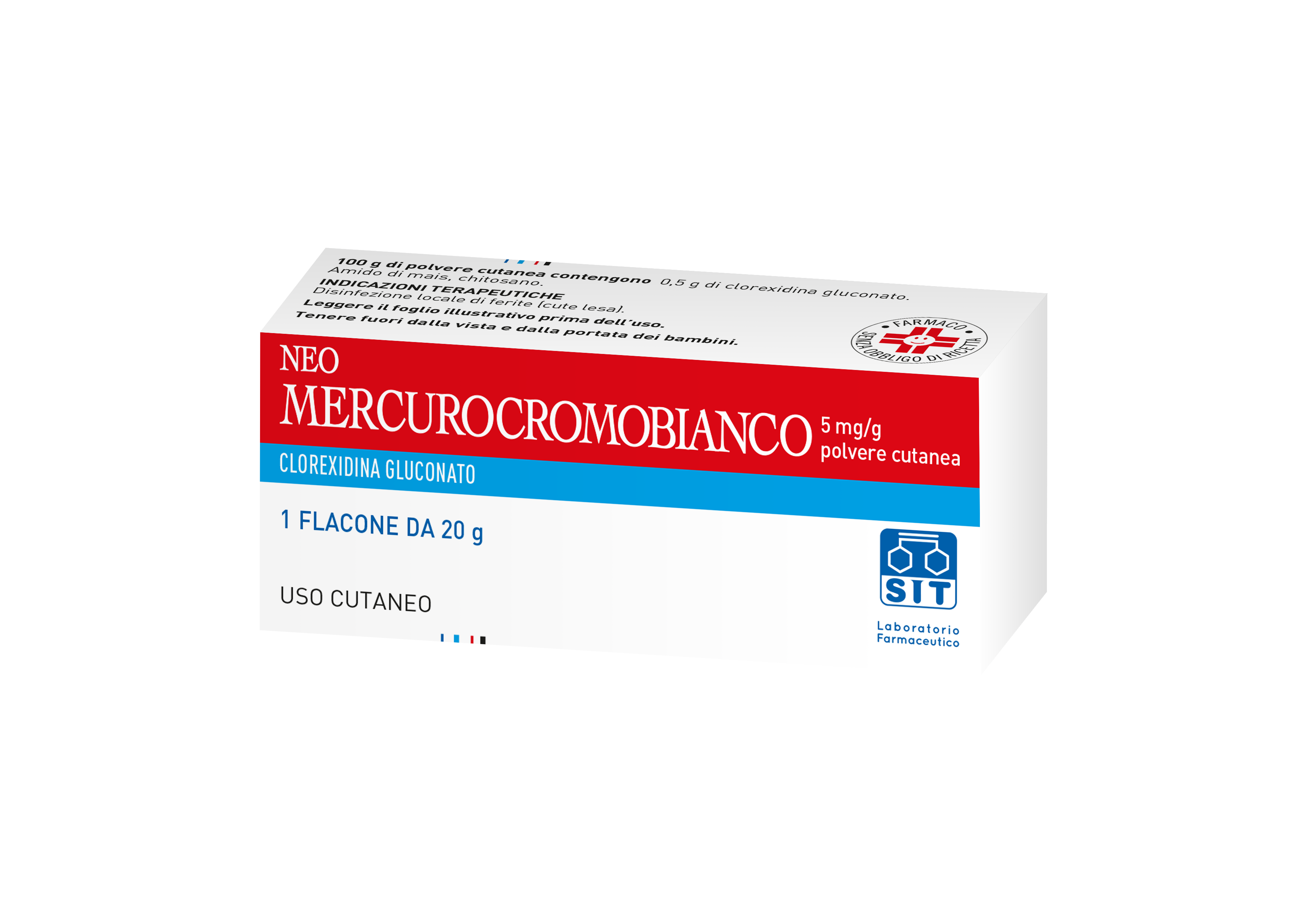 NEOMERCUROCROMO BIANCO*POLV20G - Farmacianuova.eu