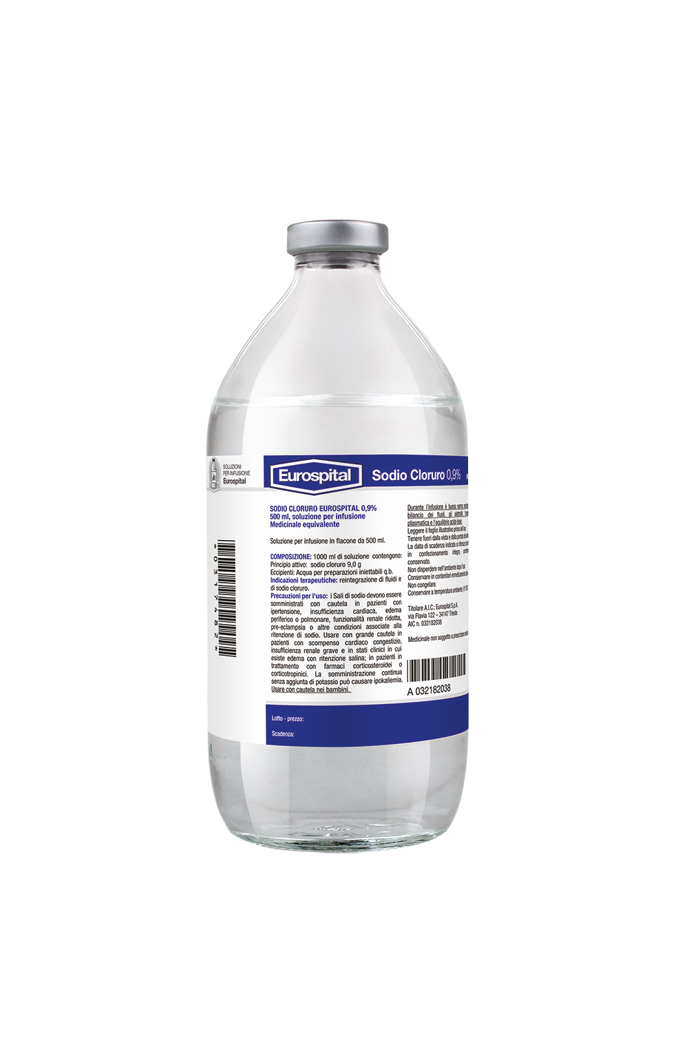 SODIO CLORURO EUROS*0,9% 250ML - Farmacianuova.eu