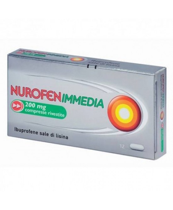 NUROFENIMMEDIA*12CPR RIV 200MG - Farmacianuova.eu