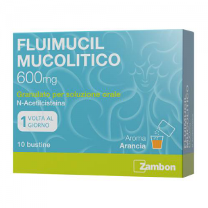 FLUIMUCIL MUCOL*OS 10BUST600MG - Farmacianuova.eu