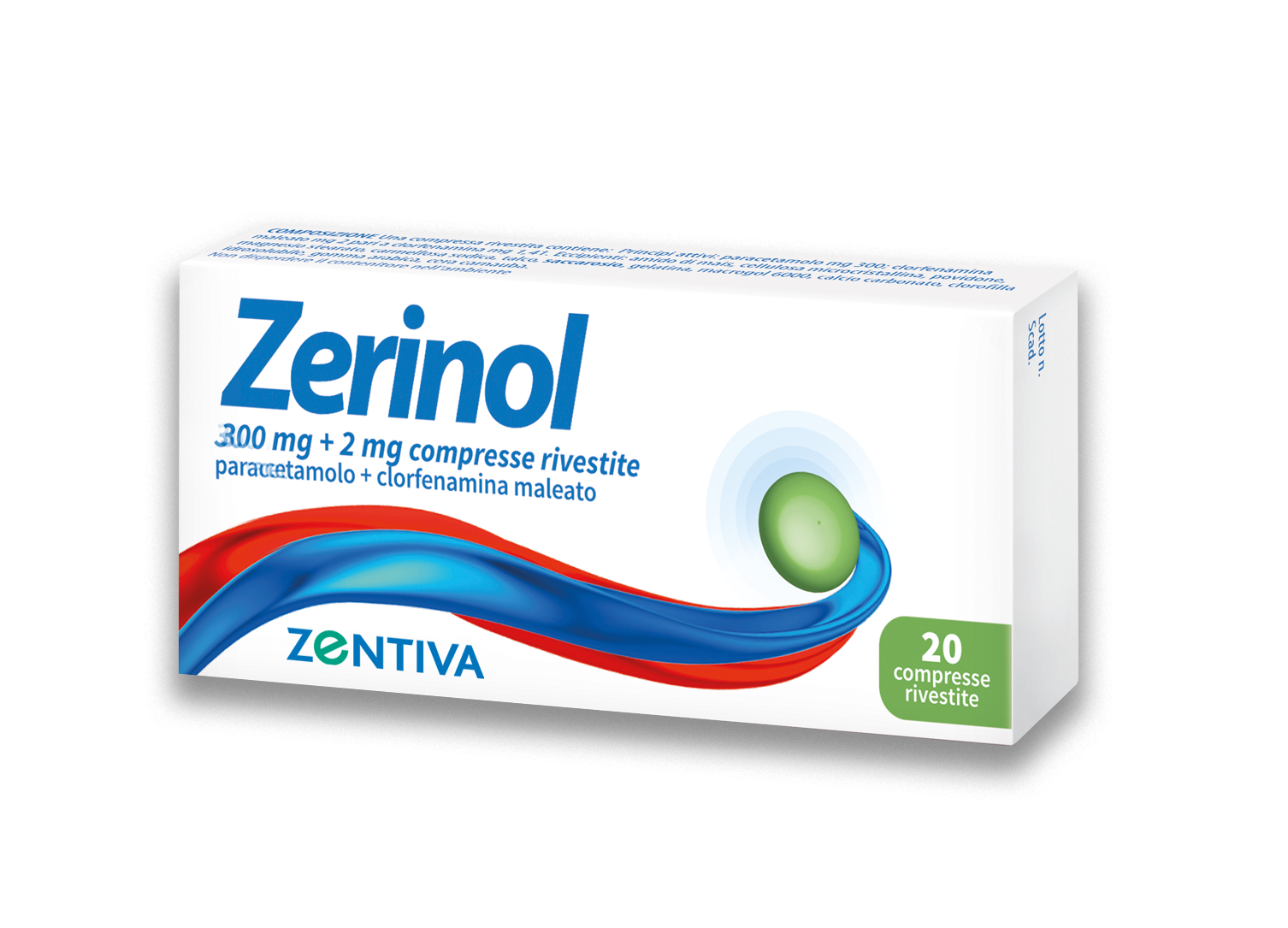 ZERINOL*20CPR RIV 300MG+2MG - Farmacianuova.eu