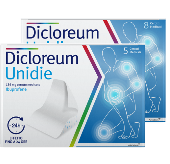 DICLOREUM UNIDIE*8CER 136MG24H - Farmacianuova.eu