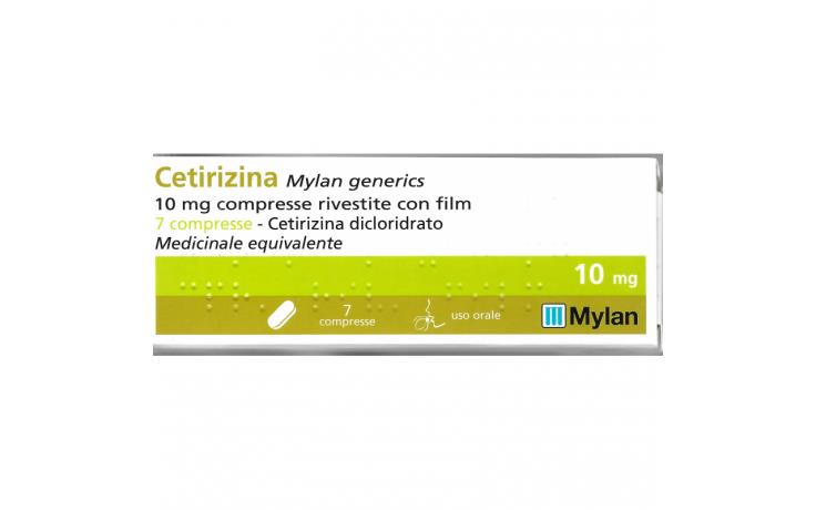 CETIRIZINA MY*7CPR RIV 10MG - Farmacianuova.eu