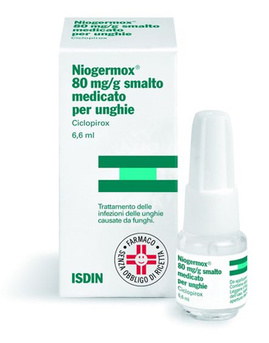 NIOGERMOX*SMALTO UNGHIE 6,6ML - Farmacianuova.eu