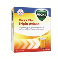 VICKS FLU TRIPLA A*OS 10BUST - Farmacianuova.eu