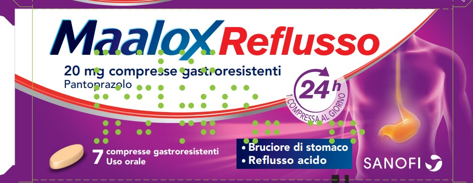 MAALOX REFLUSSO*7CPR 20MG - Farmacianuova.eu