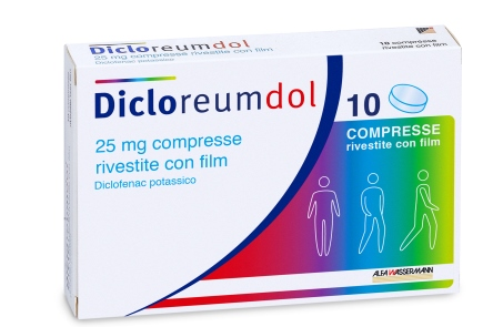 DICLOREUMDOL*10CPR RIV 25MG - Farmacianuova.eu