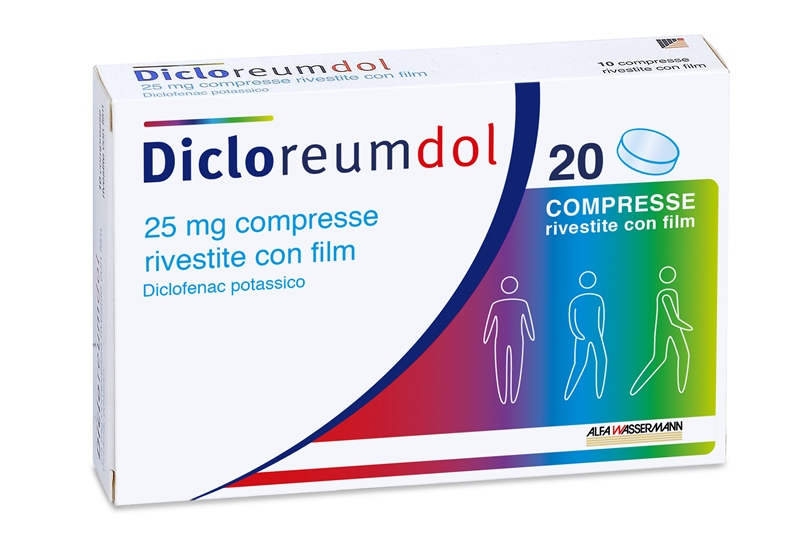 DICLOREUMDOL*20CPR RIV 25MG - Farmacianuova.eu