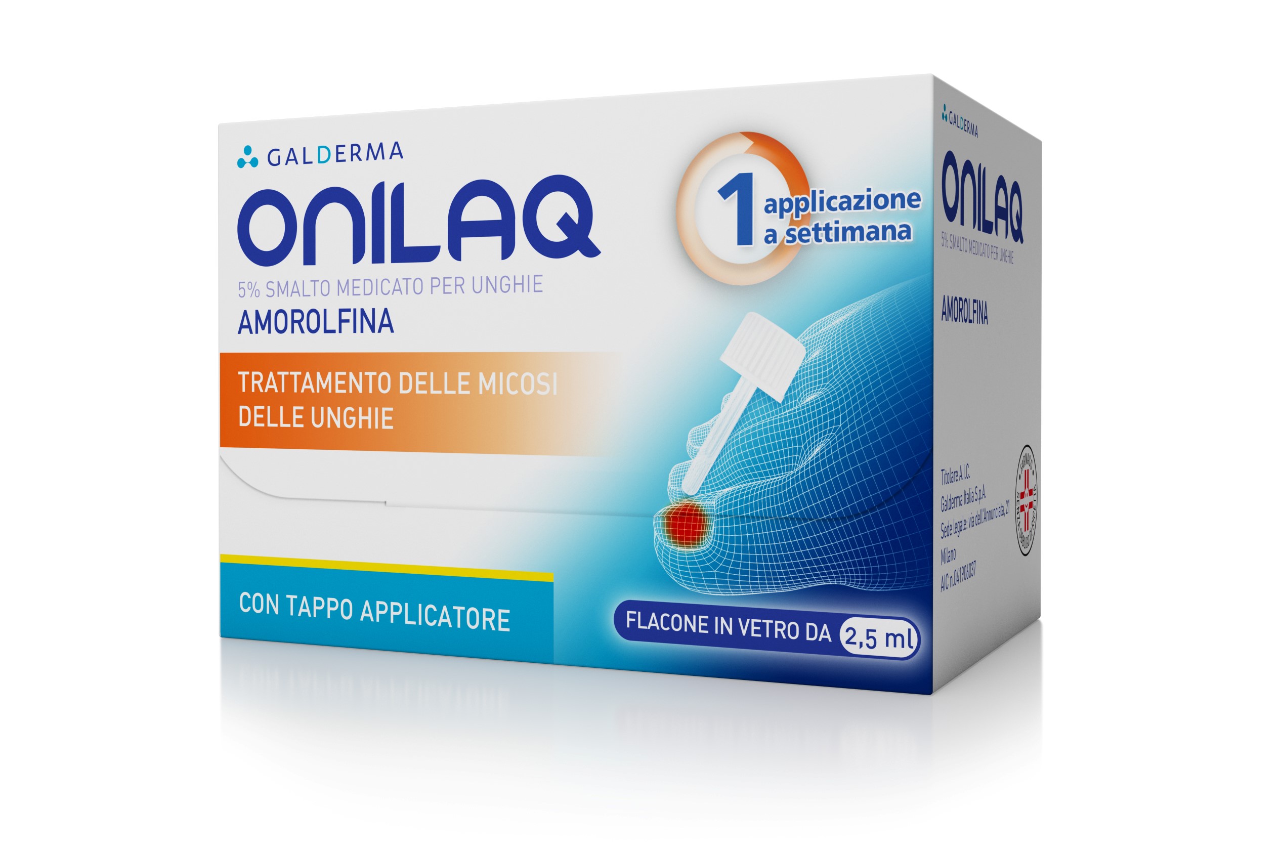 ONILAQ*SMALTO UNGHIE 2,5ML+TAP - Farmacianuova.eu