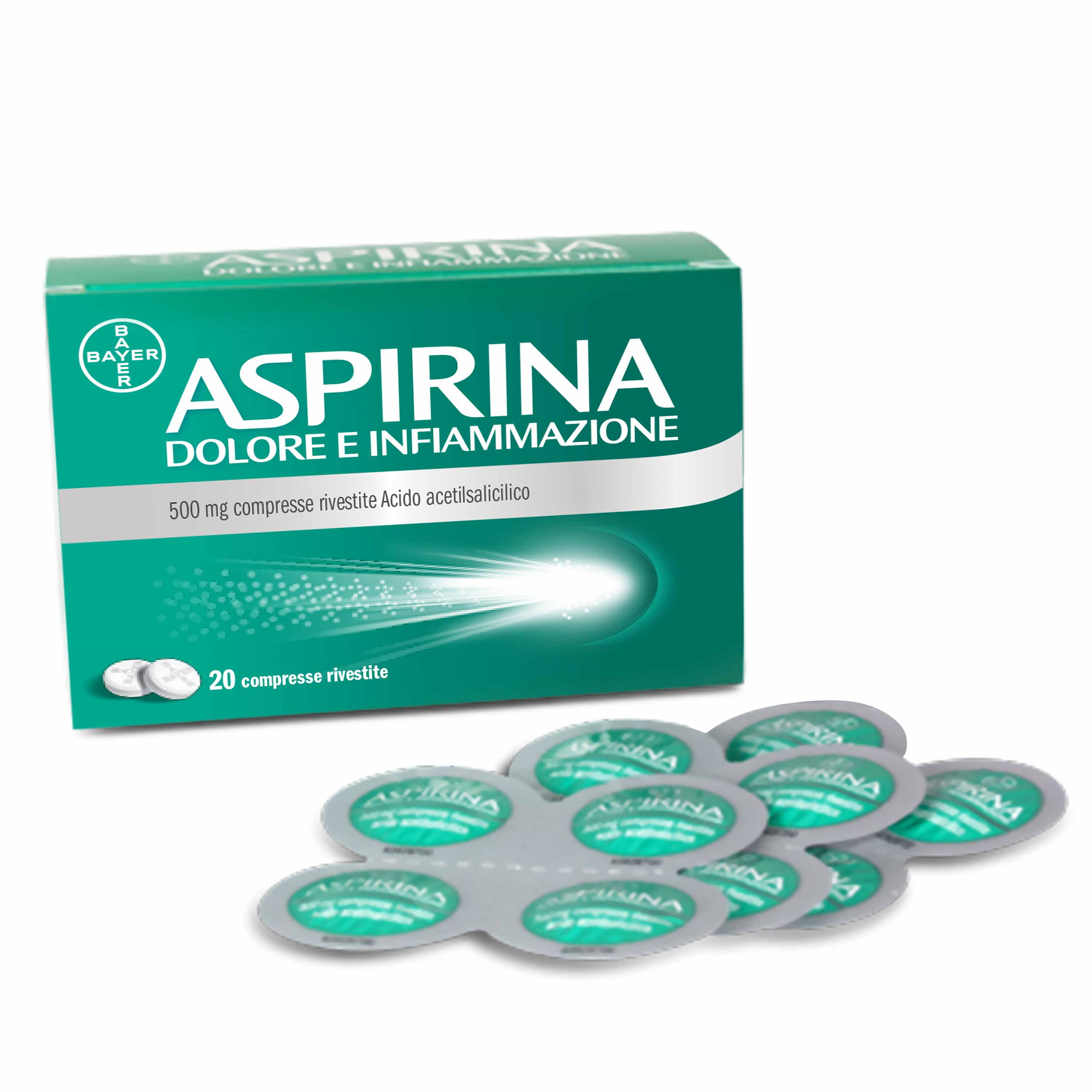 ASPIRINA DOLORE INF*20CPR500MG - Farmacianuova.eu
