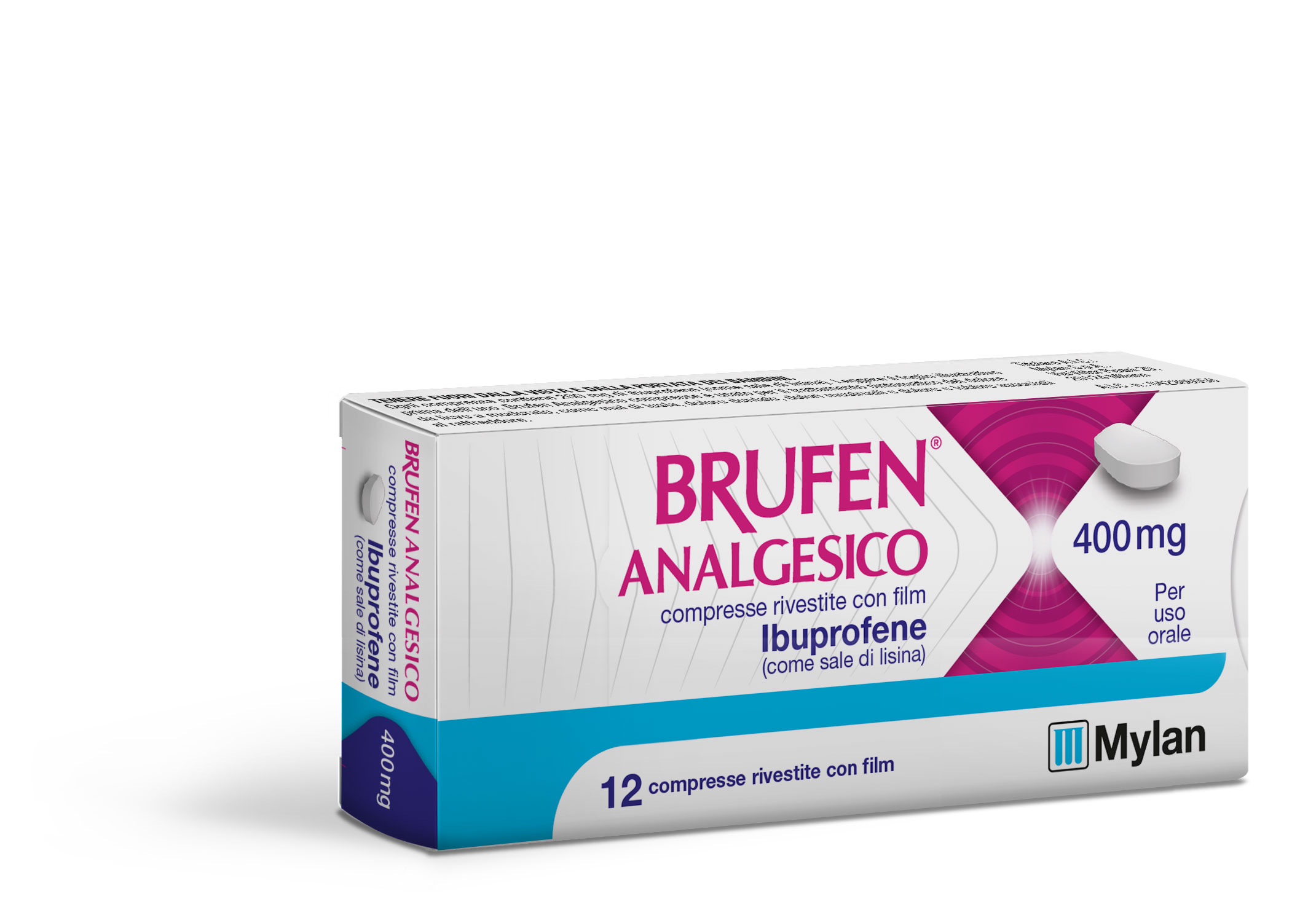 BRUFEN ANALGESICO 12 COMPRESSE RIVESTITE 400MG - Farmacianuova.eu