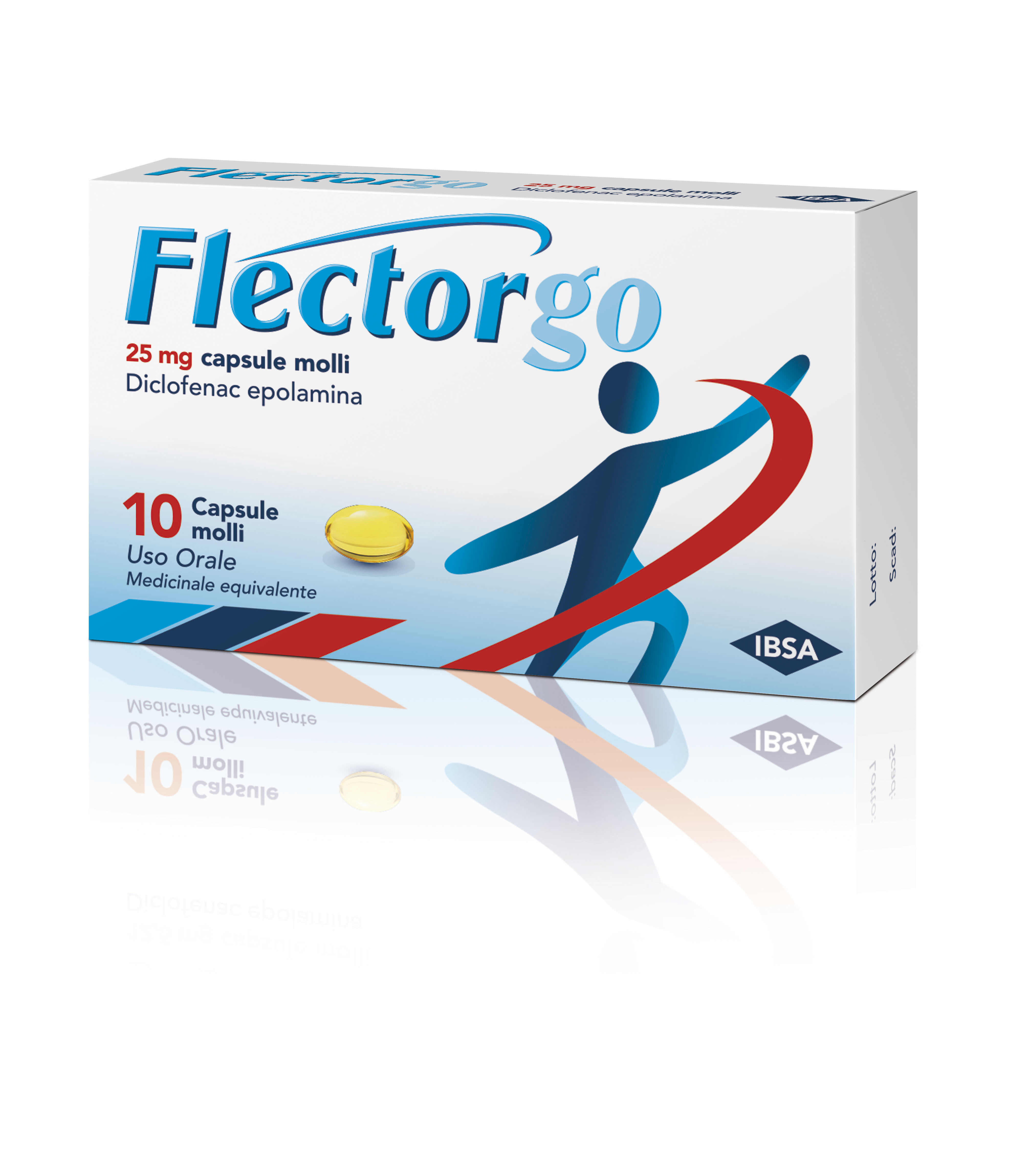 FLECTORGO*10CPS MOLLI 25MG - Farmacianuova.eu
